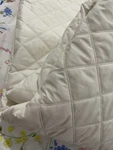 $745 Matouk Italy New 1PC King Quilt 600TC Milano Percale Coverlet Ivory. Fixed Price $399.00.
