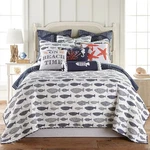 Bakio Quilt And Pillow Sham Set - Levtex Home. Full/queen. Fixed Price $79.00.
