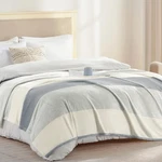 Homelike Moment Fleece Bed Blankets Queen Size Grey, Soft Fluffy Blanke.... Fixed Price $60.03.