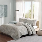 Pure Ronan 100% Cotton Quilt Set-casual Paisley Design All Season Lightweight. Fixed Price $209.58.