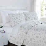 Southshore Fine Living, Inc. Oversized Coverlet Set, Sweet Flowers Print Quil.... Fixed Price $131.99.