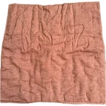 Pottery Barn Belgian Flax Linen Tufted Quilted Sham Euro Sample- Brick. Fixed Price $37.00.