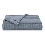 Nautica Blanket Soft Cotton Bedding, Medium Weight For All Seasons, Queen, Navy. Fixed Price $57.54.