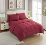 Solid Color Bed Comforter Polyester Fill Microfiber Covering Sweet Home King. Fixed Price $36.99.