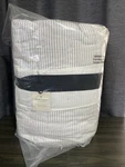 Nwt Hearth & Hand Magnolia Full/queen Quilt 88 X 92 Mini Stripe Cream Gray. Fixed Price $24.00.