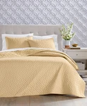 Charter Club Chambray Quilt, King, Created For Macy's - Yellow. Fixed Price $171.60.