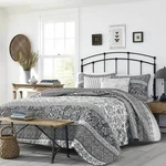 Stone Cottage Abbey Quilt Set Grey King. Fixed Price $98.10.