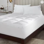 Fieldcrest 100% Cotton Pillow Mattress Topper -king. Fixed Price $144.99.