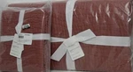 Pottery Barn Belgian Flax Linen Handcrafted Twin Quilt, & 2 Shams Rosewood Nwt. Fixed Price $265.95.