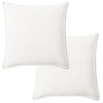French Flax Washed Linen - Square Decorative Pillow Cover Set 2PK Levtex. Fixed Price $39.99.