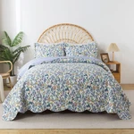 Honeilife Quilt Sets Queen Size Floral 3-PIECE,BOTANICAL Bedspreads W.... Fixed Price $75.69.