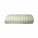 Triomphe Quilted Coverlet By Yves Delorme France, Cotton Sateen Light Weight. Fixed Price $895.00.