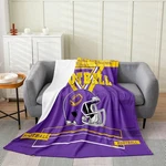 Erosebridal Football Throw Blanket,rugby Fleece Twin 60X80 Inch For K.... Fixed Price $37.93.
