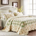 Greenland Home Fashion Bliss Quilt Pillow Sham Set - 3 Piece King. Fixed Price $175.59.