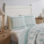 Farmhouse Standard Sham Sea Glass Distressed Appearance Bedroom Decor Vhc Brands. Fixed Price $28.95.