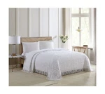 Beatrice Home Fashions Medallion Chenille Bedspread, Queen, White. Fixed Price $101.93.