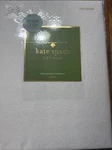 Kate Spade New York Folk Art White Blue Coverlet, Size Full/queen, 90 X 95" Nwt. Fixed Price $27.99.
