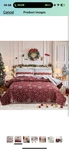 Jessy Home Christmas Bedding King Size Red Deer Quilt Microfiber Bedspread Cover. Fixed Price $50.09.