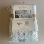Lenox Spice Village 3-PIECE Set Full/queen Reversible Quilt 2 Standard Shams Nwt. Fixed Price $125.00.