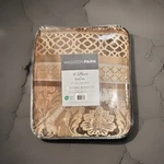 Madison Park Bellagio King/cal Set Brown Gold Floral Quilted 6-PIECE. Fixed Price $69.99.