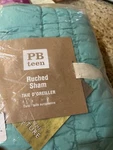 Pottery Barn Teen Ruched Pool Euro Sham Quilted New. Fixed Price $15.19.