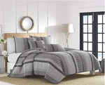 Nautica Gulf Shores Cotton Grey 3 Piece Quilt Set-king. Fixed Price $89.89.