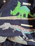 Pottery Barn Kids Warren Dinosaur Twin Quilt 86 X 68 Boys Blue New Other Nice!. Fixed Price $149.00.