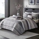 Madison Park King Quilt Set Lustrous Jacquard & Glitter Accent Coverlet -. Fixed Price $155.99.