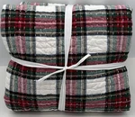 Pottery Barn Stewart Plaid Full / Queen Quilt Multi. Fixed Price $144.10.