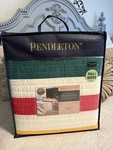 Pendleton Ivory Cotton Glacier Park 3-PC Quilt/shams Set Full/queen F/q New!. Fixed Price $189.99.
