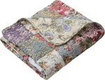 Greenland Home Blooming Prairie Quilted Patchwork Throw. Fixed Price $47.99.