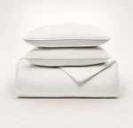 Boll & Branch 3PC Comforter Set 100% Organic Cotton Twin, Full/queen, King. Fixed Price $113.32.