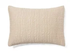 Threshold 100% Lyocell Cool Tencel Khaki Beige Quilted King Size Pillow Sham. Fixed Price $15.00.