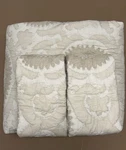 Pottery Barn Alanya Suzani Embroidered Floral Quilt King 2 Shams New!. Fixed Price $389.00.