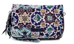 Lisbon Medallion Vera Bradley Rfid Crossbody Wristlet Wallet 3-IN-1 Quilt Cotton. Fixed Price $41.65.