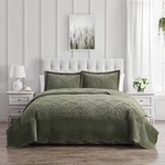 Vcny 3PC Queen Westland Quilted Plush Bedspread Set Olive Green:. Fixed Price $36.99.