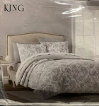 Adorn Home 6 Piece Comforter & Coverlet Set, (white Gray, King). Fixed Price $97.99.