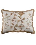 Nostalgia Home Caroline King Sham Floral Cotton Brand New. Fixed Price $9.99.
