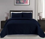 Mk Collection Over Size Diamond Bedspread King/california King, Navy Blue. Fixed Price $52.79.