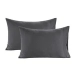 Lane Linen 100% Organic Cotton Pillow Cases King (pack Of 2), Charcoal. Fixed Price $28.97.