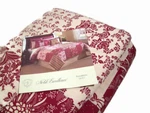 Noble Red Multi Colors Anna Belle Floral Patchwork Stripe King Quilt Brand New. Fixed Price $77.00.