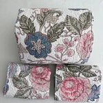 3-PIECE King Size Printed Quilt Set Pink Red Flower Floral Multi Color. Fixed Price $29.12.