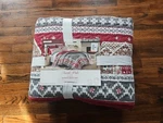 North Pole Trading Co. 100% Cotton 3 Piece Quilt King Comforter Set.. Fixed Price $84.00.