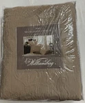 Williamsburg Richmond Matelass Coverlet Queen Linen 100% Cotton Portugal New.. Fixed Price $150.00.