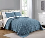 Pure Bedding Quilt Set King/california Ash Blue - Oversized. Fixed Price $47.41.