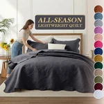 Ultra Soft Quilt Bedspread Set Reversible Coverlet Bedding Throw Twin Queen King. Fixed Price $22.85.