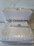 Southshore Fine Linens Vilano Spring 2PC Oversized Quilt Set White Twin Xl. Fixed Price $40.99.