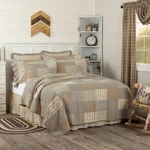 Sawyer Mill Charcoal King Quilt Country Patchwork Farmhouse. Fixed Price $171.86.