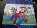 Vtg Nintendo Super Mario Brothers Twin/full Sz Reversible Comforter/blanket *guc. Fixed Price $42.89.