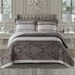 Luxury Modern Callisto Oversized Bedspread Coverlet Set Reversible Quilt. Fixed Price $89.99.